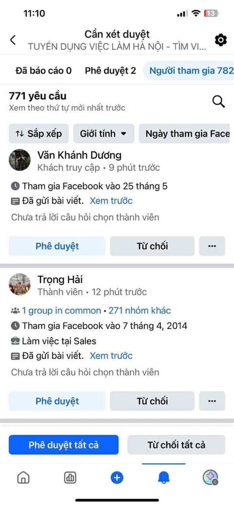 Khiếp hồn Group tuyển dụng Ace vào link group dưới bình luận check thử xem có phải member ảo không nhé !